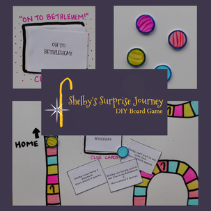 Shelby's Surprise Journey DIY Board Game